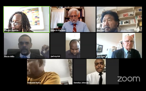 Screenshot from a Richmond City Council meeting on Zoom.
