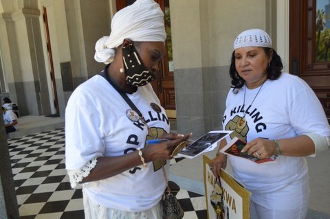 'Stop Killing Us': Activists Bring Their Pain to State Capitol