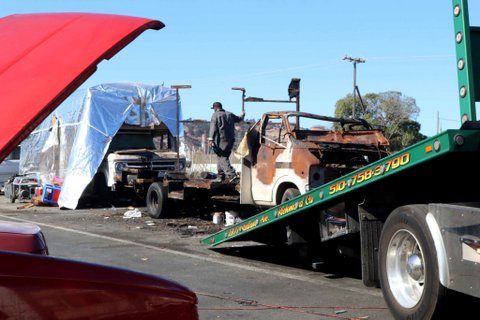 Fires at Castro Encampment Renew Calls for Safety at Richmond RV Sites