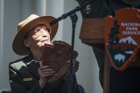 Oldest U.S. Park Ranger, Betty Reid Soskin, Celebrated at Retirement Ceremony