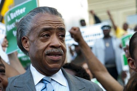 Rev. Al Sharpton Offers Support for Mayor Thorpe in Police Scandal